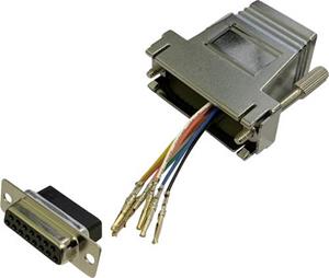 bklelectronic BKL Electronic 10121120 Adapter D-SUB-Buchse 15pol. - RJ45-Buchse 1 St. Single