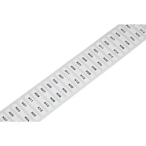 WAGO 210-805 Etikett für Thermotransferbedruckung 15 x 6mm Farbe Beschriftungsfeld: Weiß Anzahl Et