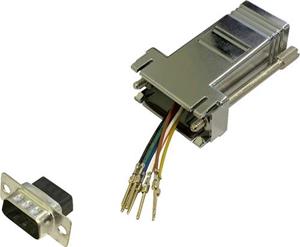 bklelectronic BKL Electronic 10121111 Adapter D-SUB-Stecker 9pol. - RJ45-Buchse 1 St. Single
