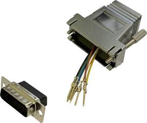 bklelectronic BKL Electronic 10121123 Adapter D-SUB-Stecker 15pol. - RJ45-Buchse 1 St. Single