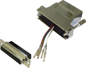 bklelectronic BKL Electronic 10121126 Adapter D-SUB-Buchse 25pol. - RJ12-Buchse 1 St. Single