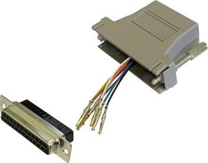 bklelectronic BKL Electronic 10121130 Adapter D-SUB-Buchse 25pol. - RJ45-Buchse 1 St. Single