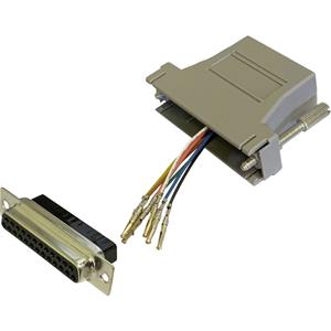 bklelectronic BKL Electronic 10121130 Adapter D-SUB-Buchse 25pol. - RJ45-Buchse 1 St. Single