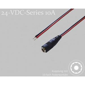 bklelectronic BKL Electronic 075905 DC-Steckverbinder DC-Kupplung - verzinnt 5.5mm 2.5mm 1.5m 1 St. Single