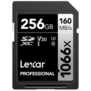 Lexar SDXC Professional UHS-I 1066x 256GB