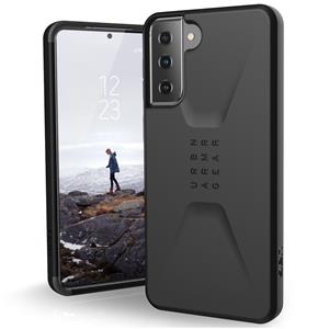 UAG Civilian Samsung Galaxy S21+ 5G Hybrid Case - Zwart