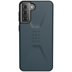 UAG Civilian Samsung Galaxy S21+ 5G Hybrid Case - Blauw