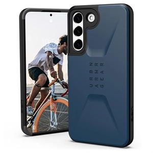 UAG Smartphone-Hülle »Civilian« (6,1 Zoll), [Galaxy S22 Hülle, Offiziell "Designed for Samsung" zertifiziert, Wireless Charging kompatibles Galaxy S22 Cover, Sturz- und s