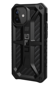 UAG Monarch Series iPhone 12 Mini Case - Koolstofvezel
