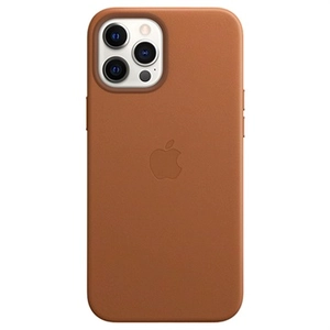 Apple Leder Case MagSafe iPhone 12 Pro Max | Sattelbraun