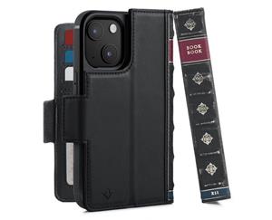 Twelve South BookBook iPhone 13 Wallet Leren Hoesje - Bruin