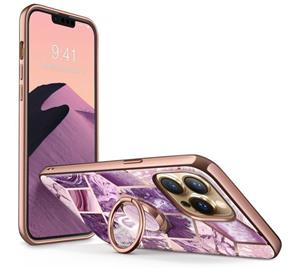 Supcase i-Blason Cosmo Snap iPhone 13 Pro Case - Paars Marmer