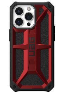 UAG Monarch iPhone 13 Pro Hybrid Case - Karmozijnrood / Zwart