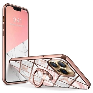 Supcase i-Blason Cosmo Snap iPhone 13 Pro Max Hoesje - Roze Marmer