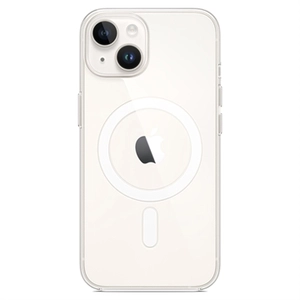 iPhone 14 Apple Clear Case met MagSafe MPU13ZM/A - Doorzichtig