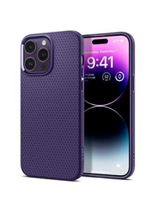 Spigen Liquid Air iPhone 14 Pro TPU Case - Diep Paars