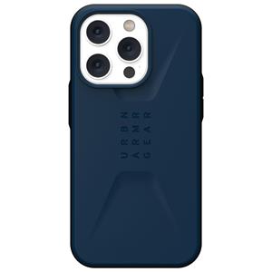UAG Civilian MagSafe iPhone 14 Pro Hybride Hoesje - Blauw
