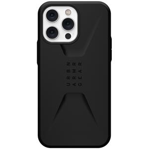 UAG Civilian iPhone 14 Pro Max Hybride Hoesje - Zwart