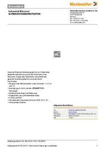 Weidmüller 8876370020 Glasfaser LWL Anschlusskabel [1x ST-Stecker - 1x ST-Stecker] 2.00m