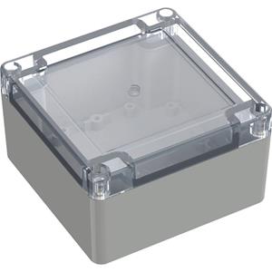 TRU COMPONENTS TC-10860524 Universele behuizing 105 x 105 x 60.10 ABS-PC Lichtgrijs 1 stuk(s)