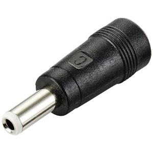 trucomponents TRU COMPONENTS TC-10335996 Niedervolt-Adapter Niedervolt-Stecker - Niedervolt-Buchse 5.5mm 2.5mm 5.5