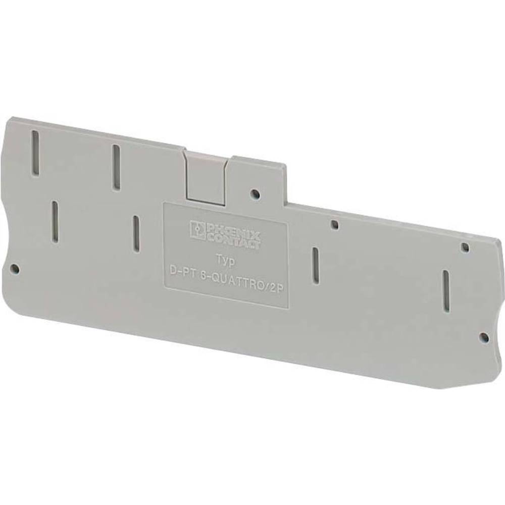 phoenixcontact Phoenix Contact Abschlussdeckel 3061855 D-PT 6-QUATTRO/2P Inhalt: 50St.