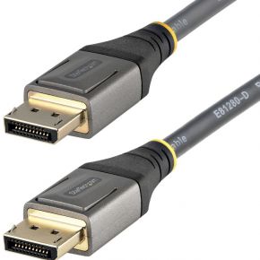 Startech .com DP14VMM2M DisplayPort kabel 2 m Grijs, Zwart
