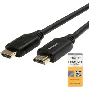 Startech .com HDMM3MLP HDMI kabel 3 m HDMI Type A (Standaard) Zwart