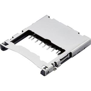 Molex 5009980900 400 pcs 2.50mm Pitch SD Memory Card Connector, Shielded, Top Mount, Push-Push Eject