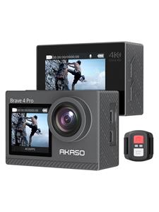 Akaso Brave 4 Pro dubbele schermen en 4K UHD-actiecamera