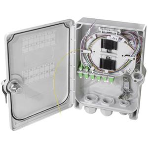 logilinkprofessional LogiLink FTTH/FTTB-Anschlussgehäuse, 24x LC/APC, bestückt