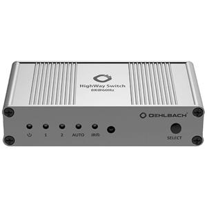 Oehlbach HighWay Switch 8K HDMI Switch 2 Port