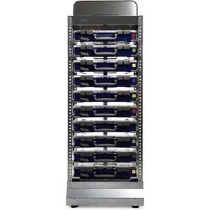 Raaco CarryLite 80 Depot für Sortimentskoffer (B x H x T) 490 x 1450 x 480mm Anzahl Fächer: 10 1St.