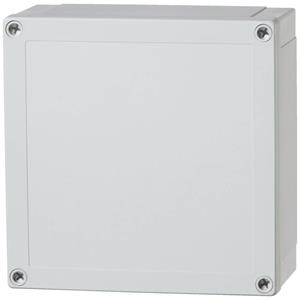 Fibox PC 175/100 XHG 6013340 Universal-Gehäuse 180 x 180 x 100 Polycarbonat Grau (RAL 7035) 1St.