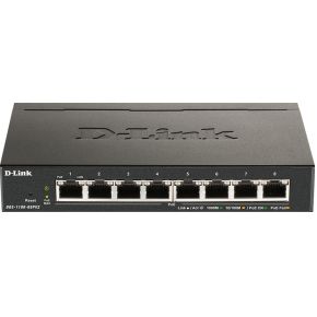 DGS-1100-08PV2/E D-Link DGS 1100-08PV2 - Switch - Smart - 8 x 10/100/1000 PoE - Switch - 1 Gbps