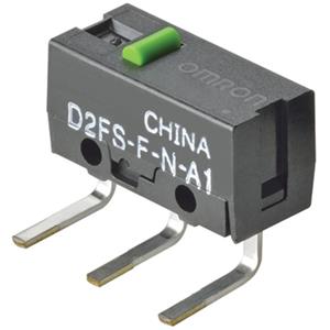 Omron D2FS-F-N-A1 Microschakelaar 6 V/DC 0.1 A 1x uit/(aan) 1 stuk(s) Bag
