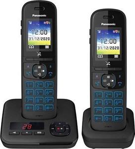 Panasonic Dect KX-TGH722BLB Black | Vaste telefoons | Telefonie&Tablet - Bel&SMS | 5025232894086