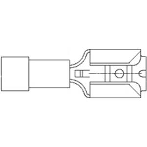 Molex 190110039 Flachsteckhülse