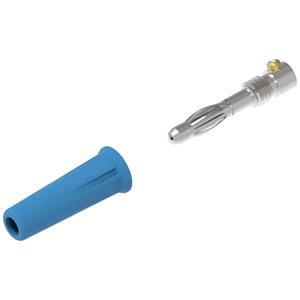 electropjp Electro PJP 1060-C-CD1-BL Pluimstekker Stekker, recht Stift-Ø: 4 mm Blue 1 stuk(s)