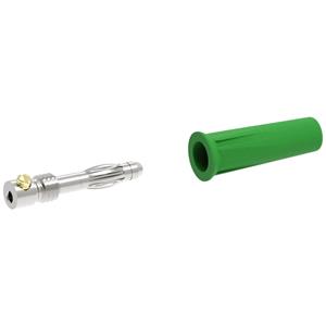 electropjp Electro PJP 1060-C-CD1-V Pluimstekker Stekker, recht Stift-Ø: 4 mm Groen 1 stuk(s)