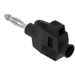 electropjp Electro PJP 1064-PRO-CD1-N Banaanstekker Stekker, recht Stift-Ø: 4 mm Zwart 1 stuk(s)