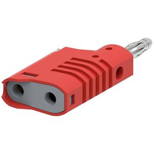 electropjp Electro PJP 1087-CD1-R Bananenstecker Stecker, gerade Stift-Ø: 4mm Rot 1St.