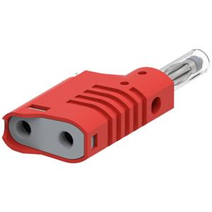 electropjp Electro PJP 1089-CD1-R Bananenstecker Stecker, gerade Stift-Ø: 4mm Rot 1St.