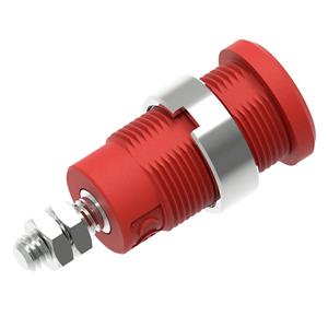 electropjp Electro PJP 3265-C-CD1-R Veiligheids-labconnector, female Rood 1 stuk(s)