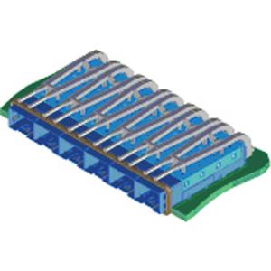 Molex 1X6 SFP Lt Pipe Cvr 747480001 747480001  Inhoud: 1 stuk(s)