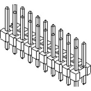 Molex Male header (standaard) 10897161 1 stuk(s)