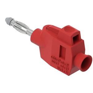 electropjp Electro PJP 1064-PRO-CD1-R Banaanstekker Stekker, recht Stift-Ø: 4 mm Rood 1 stuk(s)