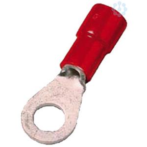 Intercable 180847 Ringkabelschoen Dwarsdoorsnede (max.): 1.00 mm² Deels geïsoleerd Rood 100 stuk(s)