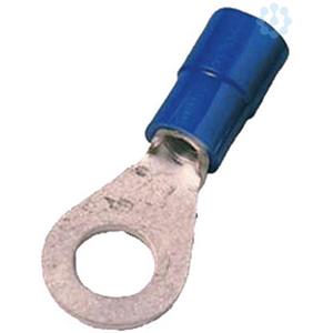 Intercable 180894 Ringkabelschoen Dwarsdoorsnede (max.): 2.50 mm² Deels geïsoleerd Blauw 100 stuk(s)