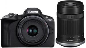 Canon EOS R50 Zwart + RF-S 18-45 IS STM-kit